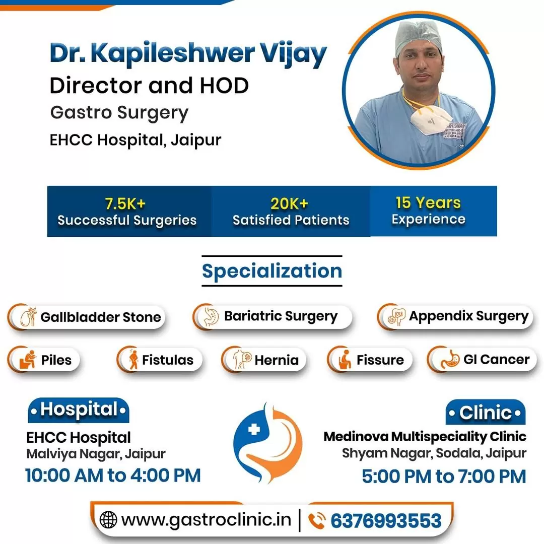 Get a Consultation For Gastro Surgery in Jaipur